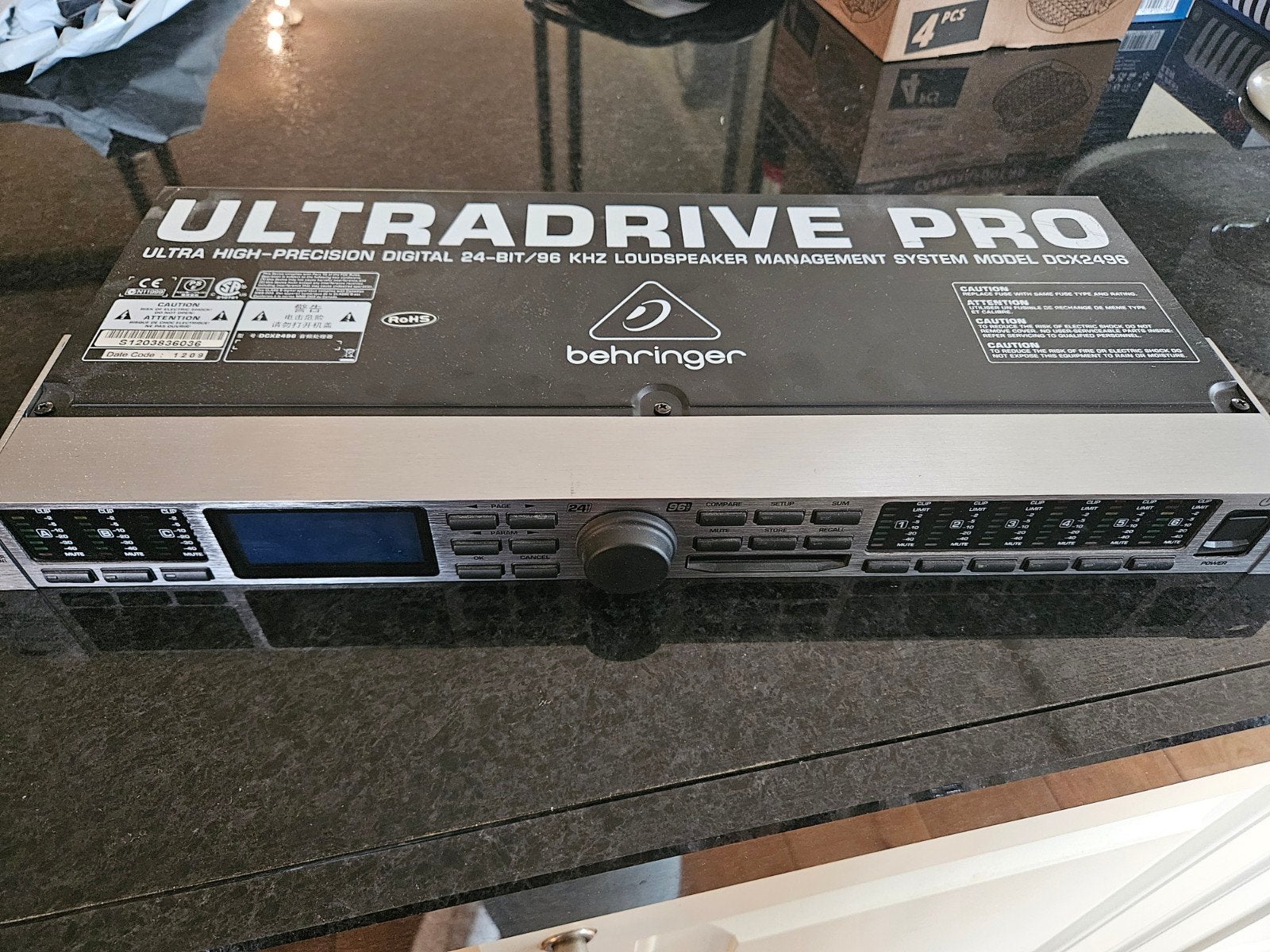 Behringer Ultracurve DX2496, Ophalen of Verzenden, Gebruikt