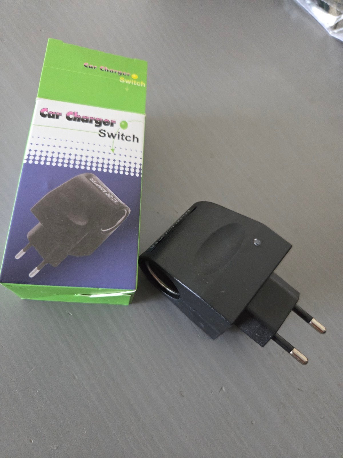 230V naar 12V Omvormer, koelbox adapter oplader, Auto diversen, Auto-accessoires, Nieuw, Ophalen of Verzenden