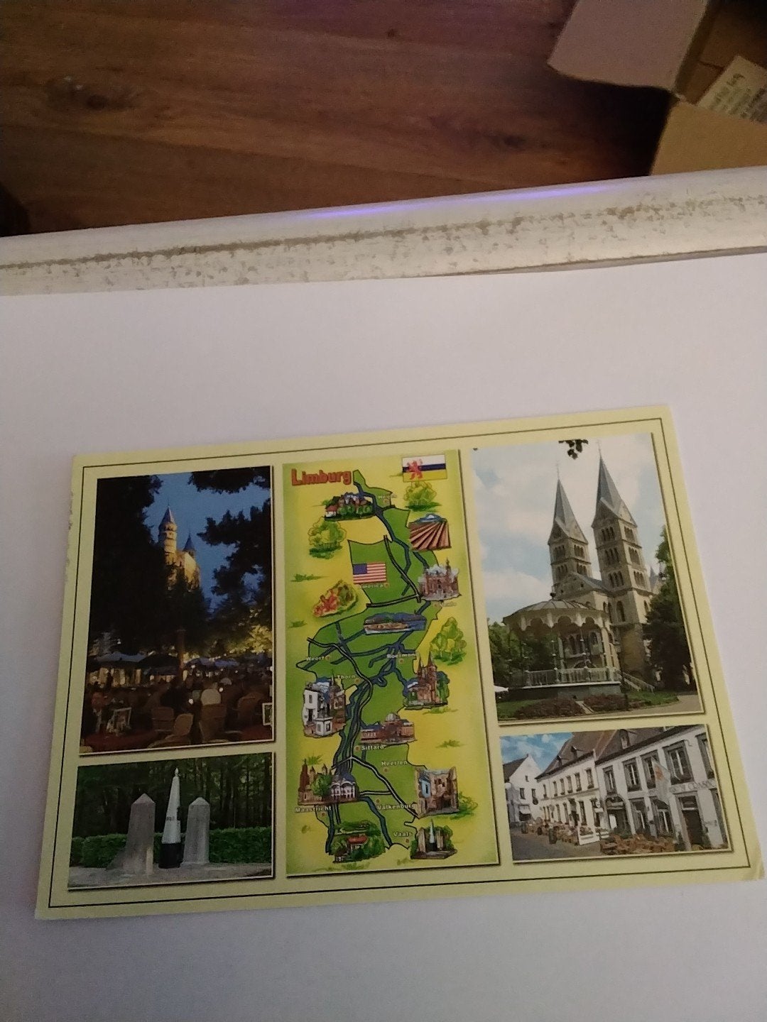 Oude ansichtkaart Limburg - Gelopen, Verzamelen, Ophalen of Verzenden