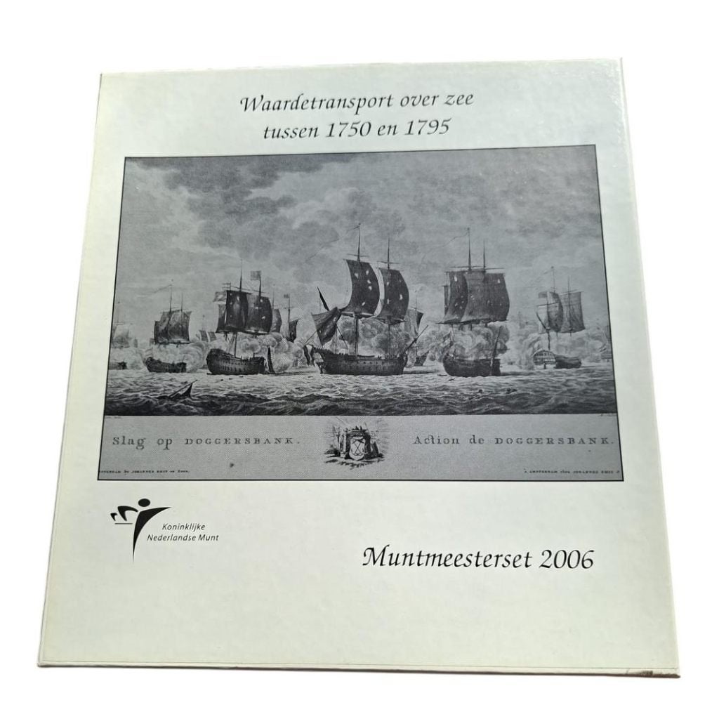 Nederland Muntmeesterset 2006 ‘Waardetransport over zee, Postzegels en Munten, Munten | Nederland, Setje, Koningin Beatrix, Zilver