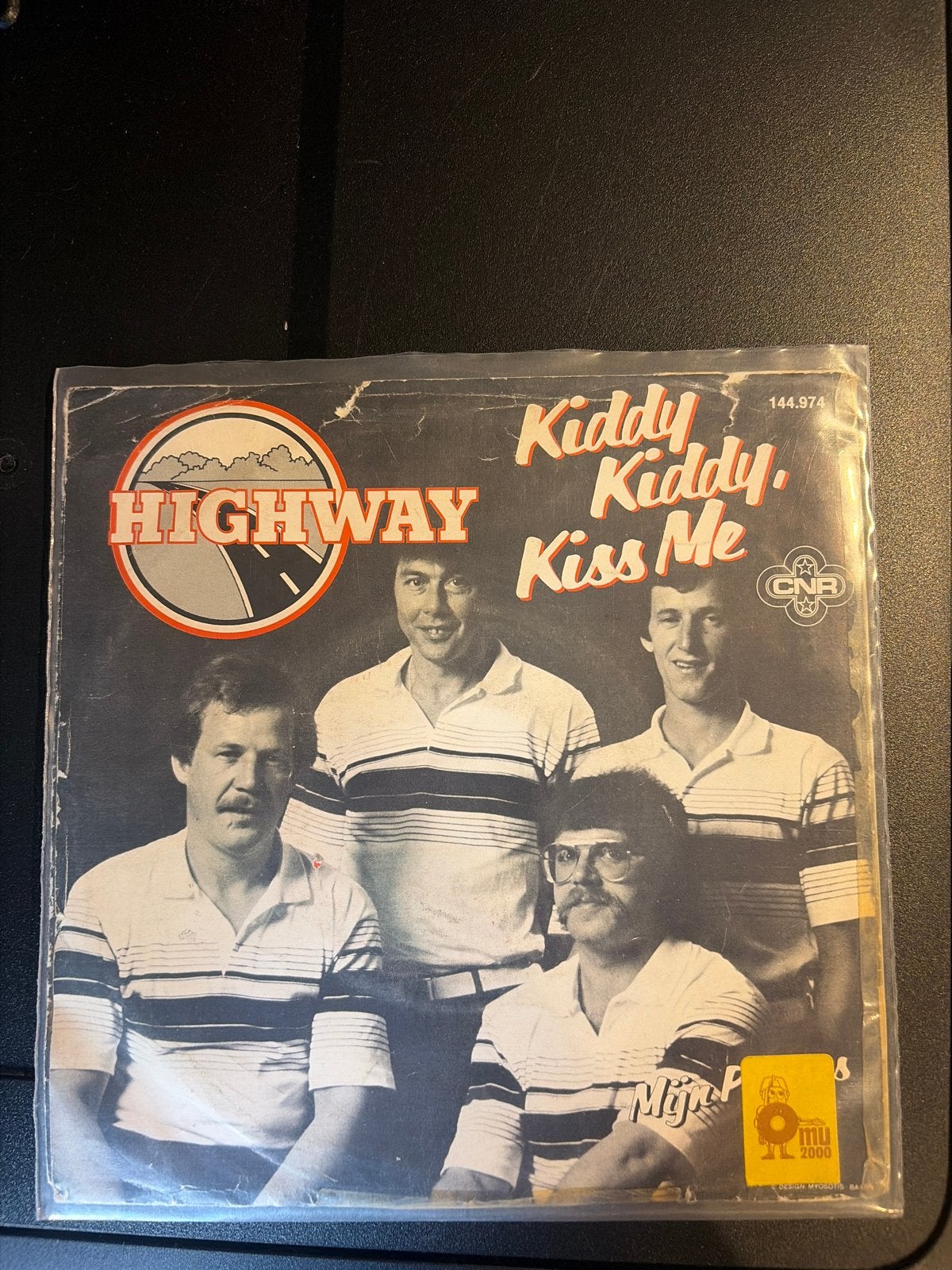 Highway - Kiddy, Kiddy, Kiss Me (Vinyl Single), Gebruikt, Originele persing, 7 inch, Ophalen of Verzenden