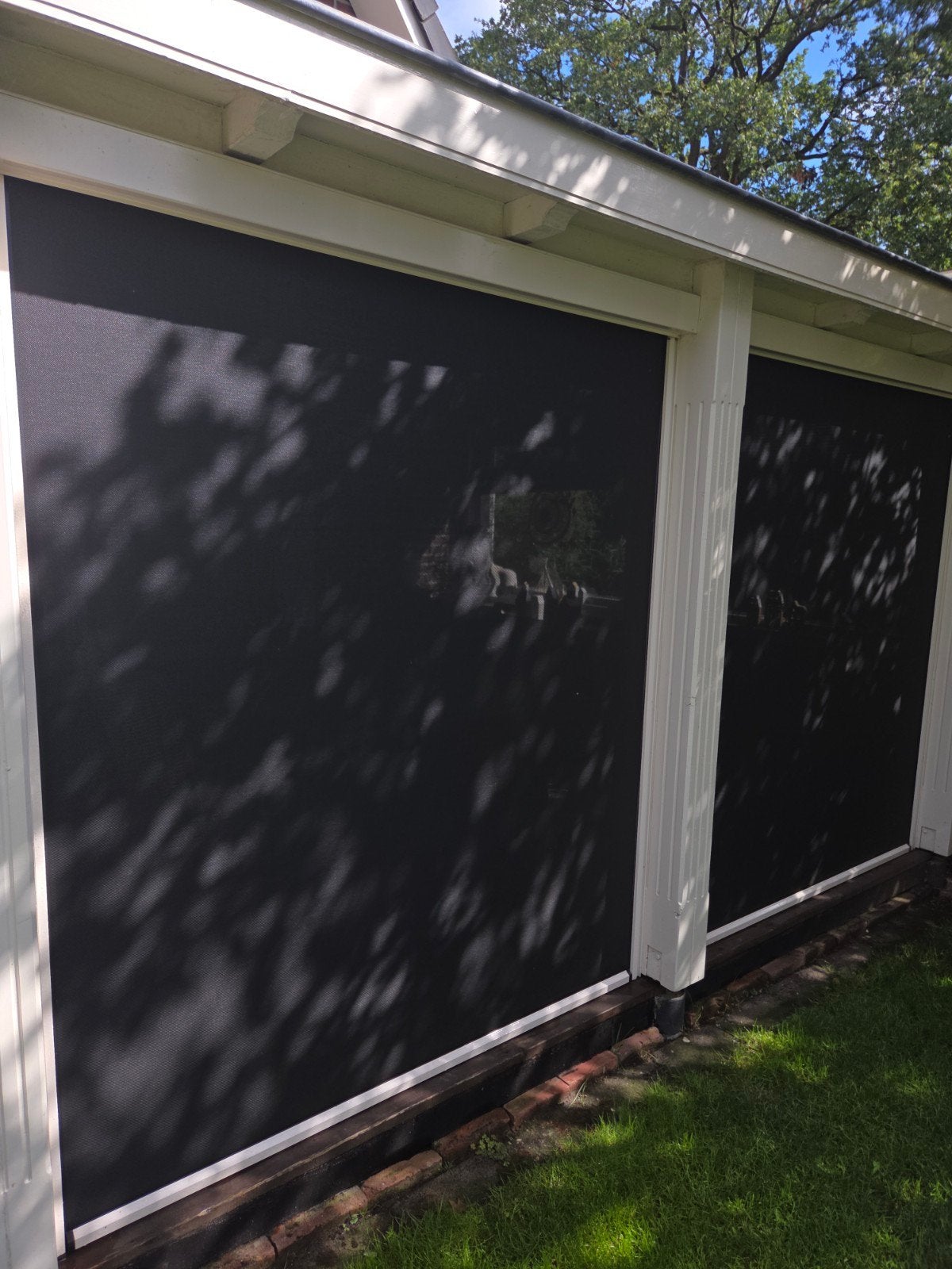 Elektrische Screens voor Buiten - Zo Goed als Nieuw, Tuin en Terras, Ophalen, Zo goed als nieuw