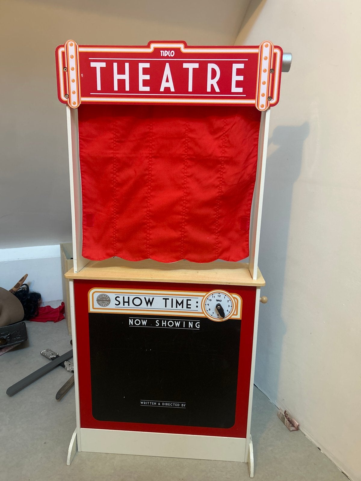 Tidlo Houten Poppentheater / Winkel, Ophalen, Gebruikt, Jongen of Meisje