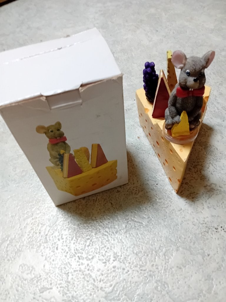 5 x Kaas mesje in leuke houder / mes NIEUW in doosje, Overige typen, Ophalen of Verzenden, Nieuw, Kunststof