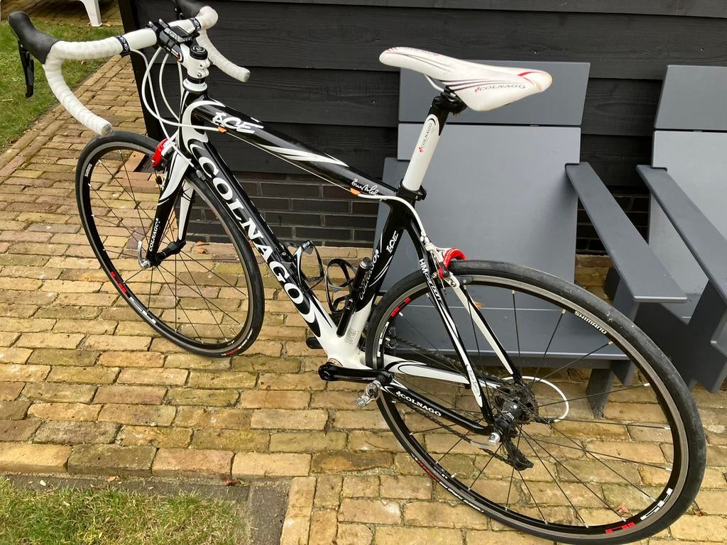 Mooie witte Colnago ACE dames/heren Racefiets,nieuw gekocht., Overige merken, Ophalen of Verzenden, Zo goed als nieuw, Meer dan 20 versnellingen
