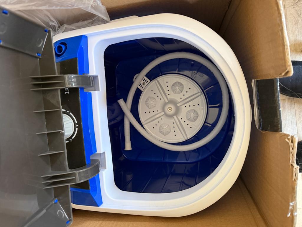 Mestic Mini Wasmachine MW-100 - Compact en Draagbaar, Ophalen of Verzenden, Zo goed als nieuw