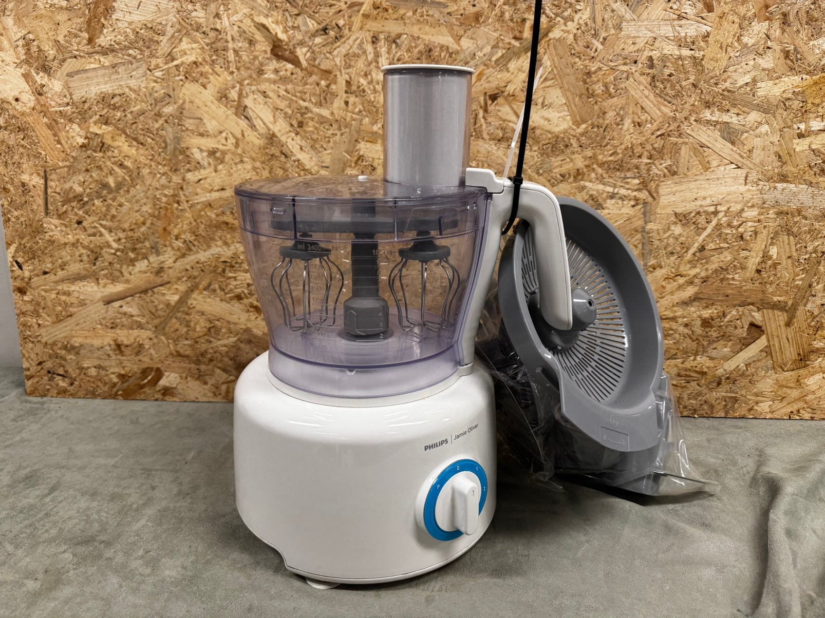 Philips Jamie Oliver Foodprocessor (HR7782) -ReK4, 3 snelheden of meer, Ophalen of Verzenden, Zo goed als nieuw, Philips