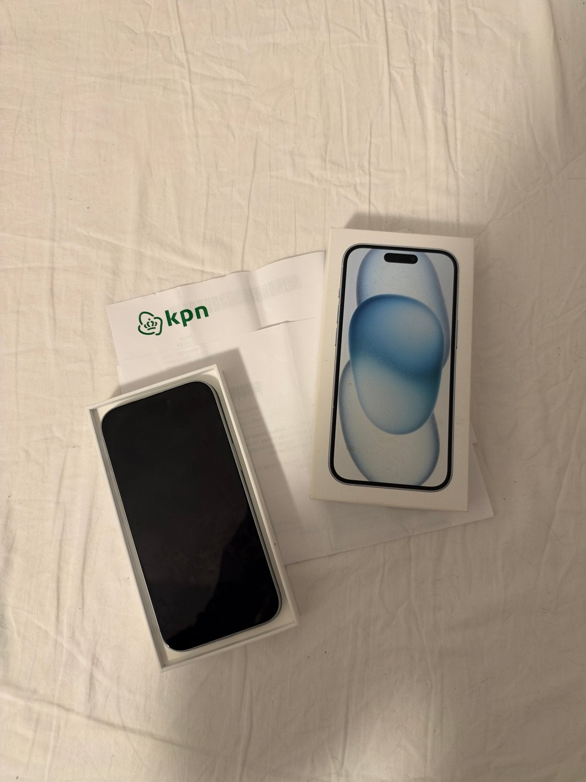 iPhone 15 - Blauw - Zo goed als nieuw