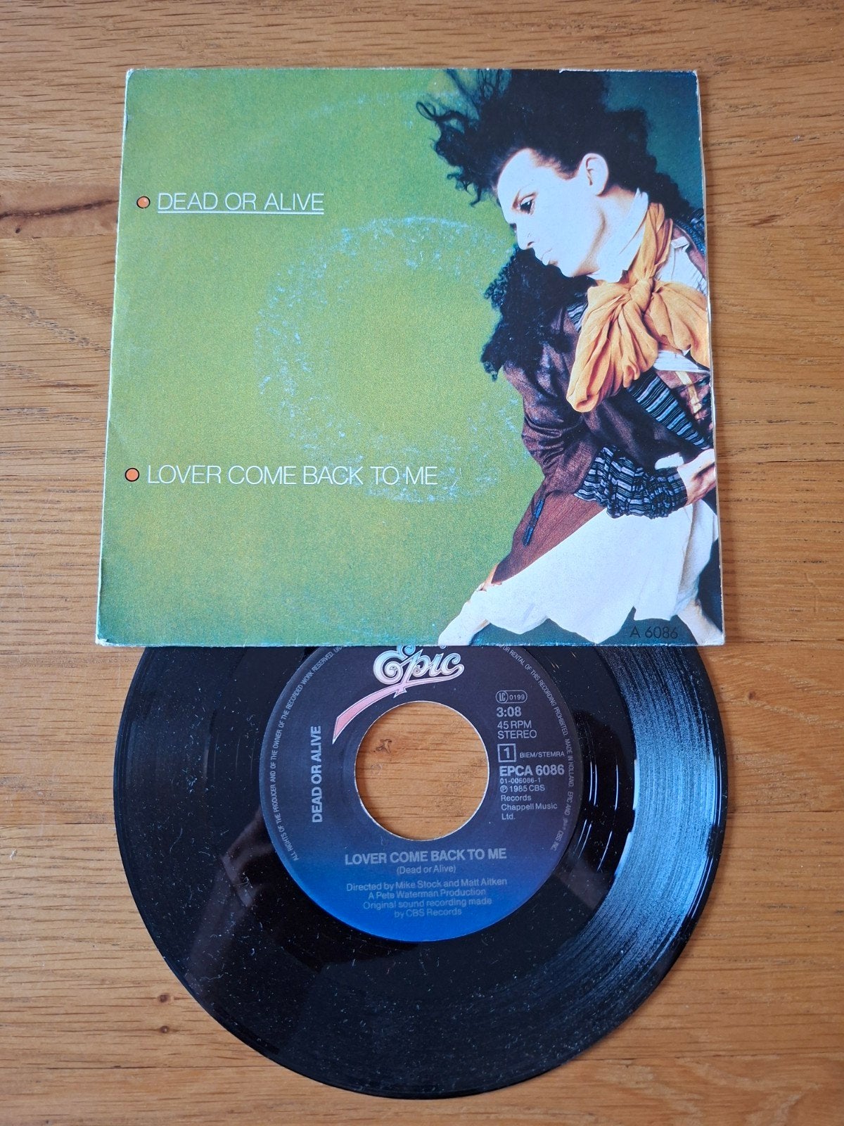 Dead or Alive - Lover Come Back To Me 7 inch vinyl single, Gebruikt, 7 inch, Ophalen of Verzenden, Pop