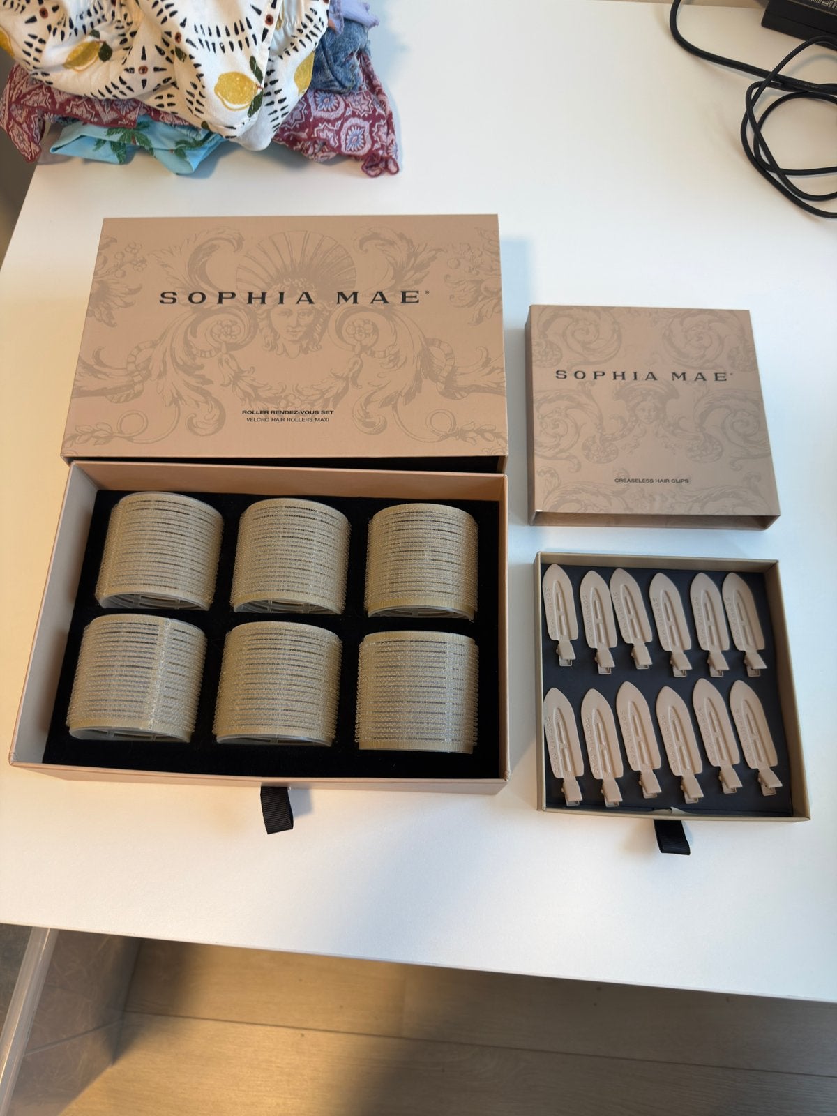 Sophia Mae rollers en haarclips, Sieraden, Tassen en Uiterlijk, Uiterlijk | Haarverzorging, Ophalen of Verzenden, Nieuw, Haarspeld
