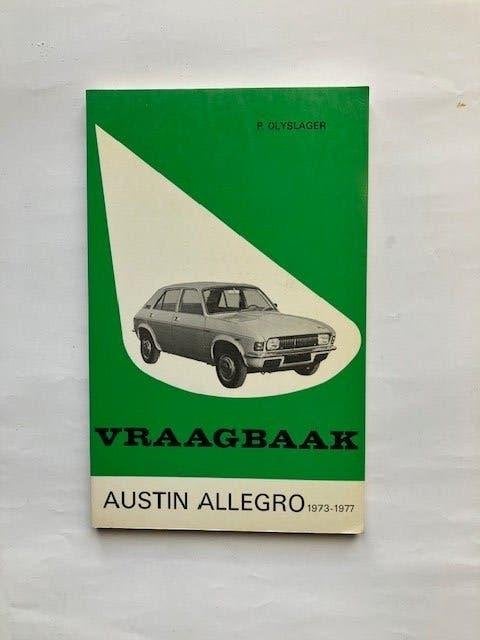 Vraagbaak        Austin   Allegro        1973   -   1977, Ophalen of Verzenden