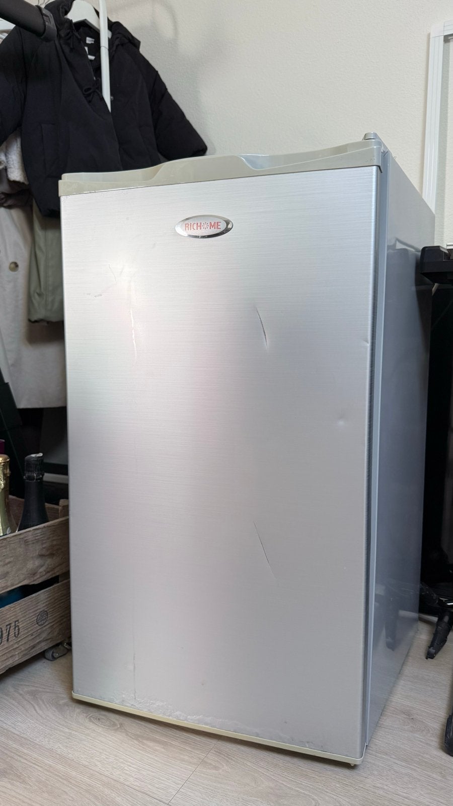 Richome koelkast 90 liter, Ophalen, Gebruikt, 45 tot 60 cm, Met vriesvak