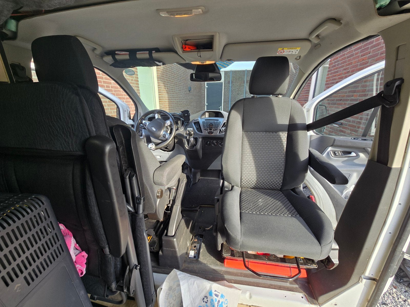 Ford Transit Custom (2017) 1-persoons passagiersstoel, Auto-onderdelen, Interieur en Bekleding, Ophalen of Verzenden, Nieuw, Ford