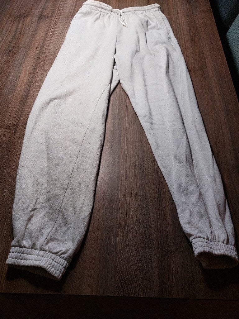 H&M Divided - Wit-Creme Joggingbroek - Maat XS, Ophalen of Verzenden, H&M, Jongen of Meisje, Broek