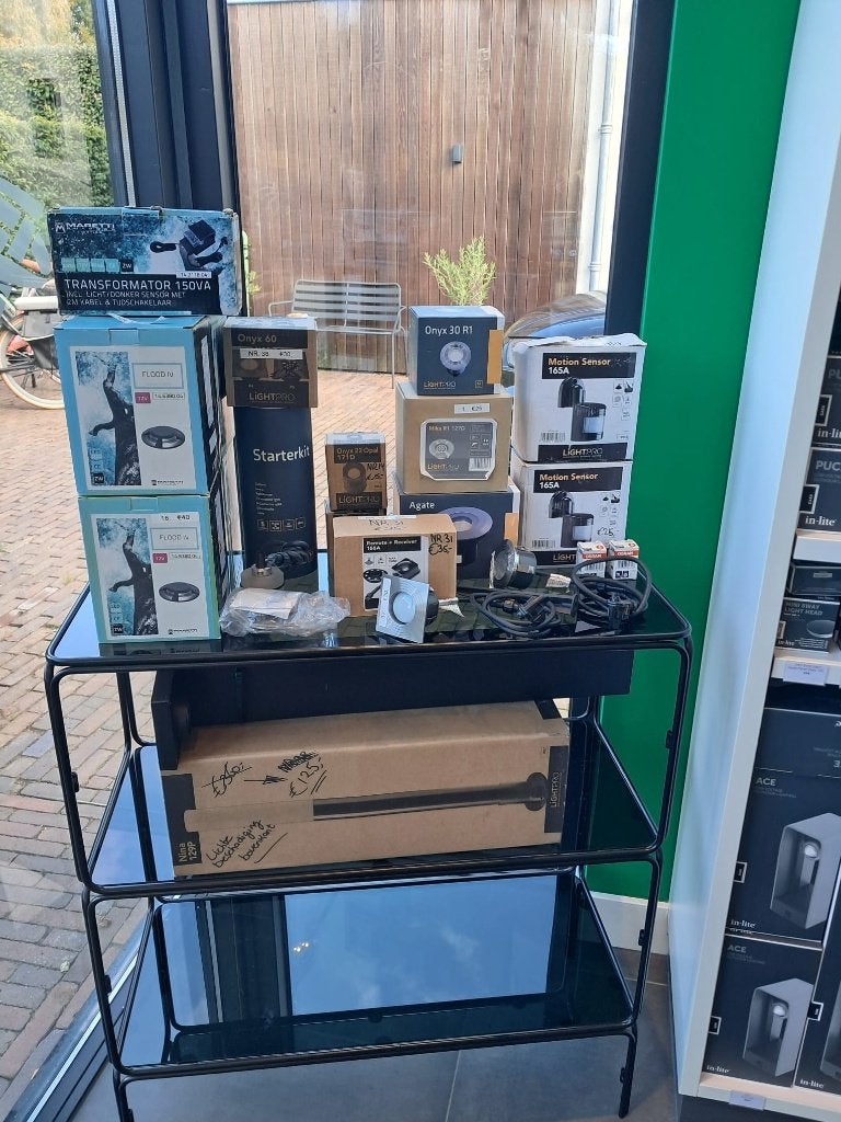 Partij tuinverlichting Lightpro & Maretti, Ophalen, Gebruikt, Netvoeding, Minder dan 50 watt
