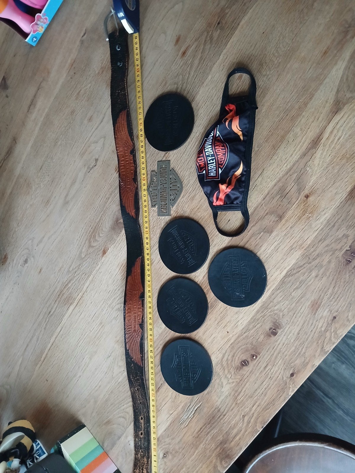 harley-davidson riem onderzetters mondmasker logo, Ophalen, Gebruiksvoorwerp