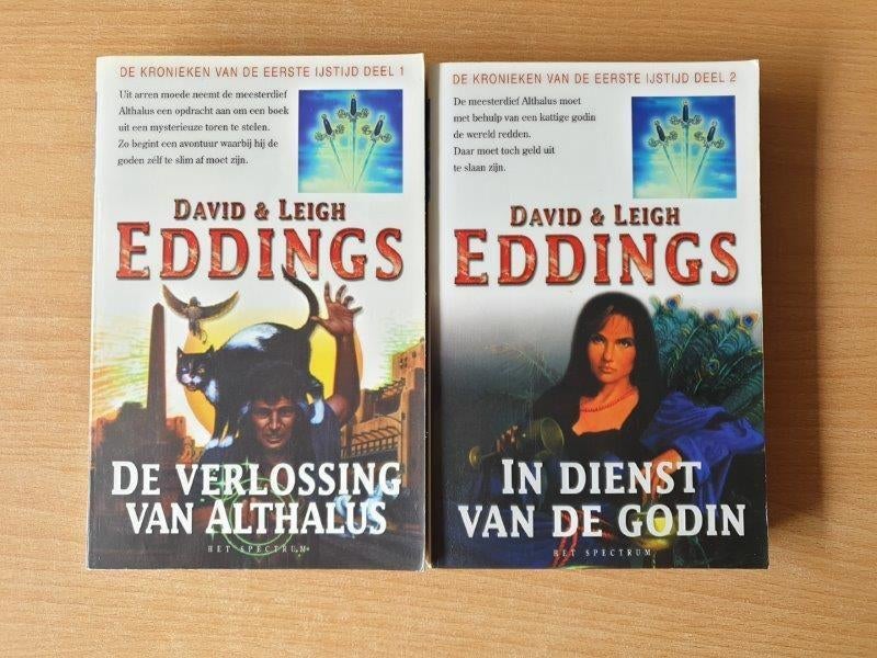 David Eddings - Kronieken van de 1e ijstijd, Ophalen of Verzenden, Gelezen, David Eddings