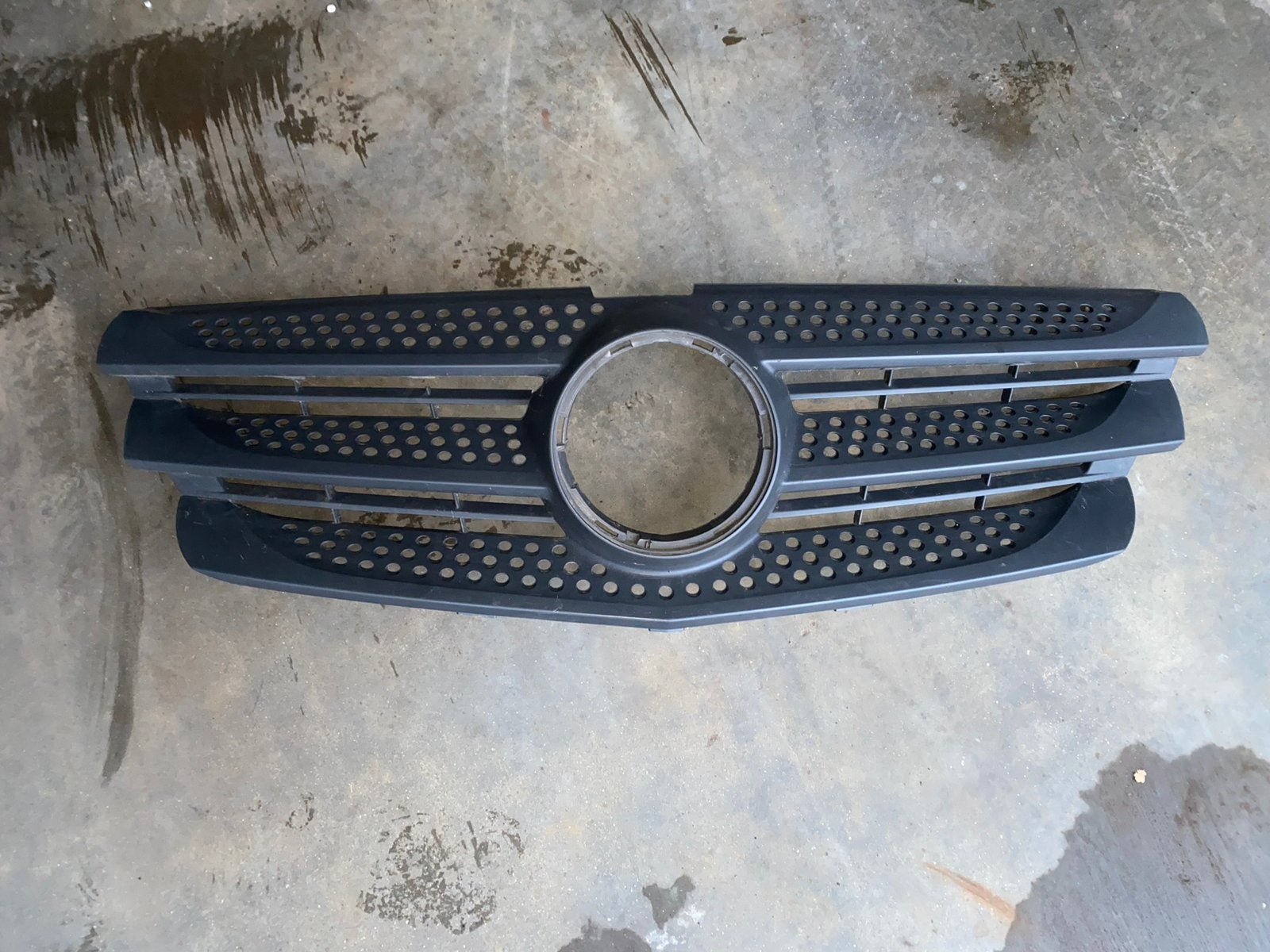 W447 GRIL Mercedes V KLASSE / VITO 2014-2022 ZWART, Auto-onderdelen, Carrosserie en Plaatwerk, Ophalen, Gebruikt, Voor, Mercedes-Benz