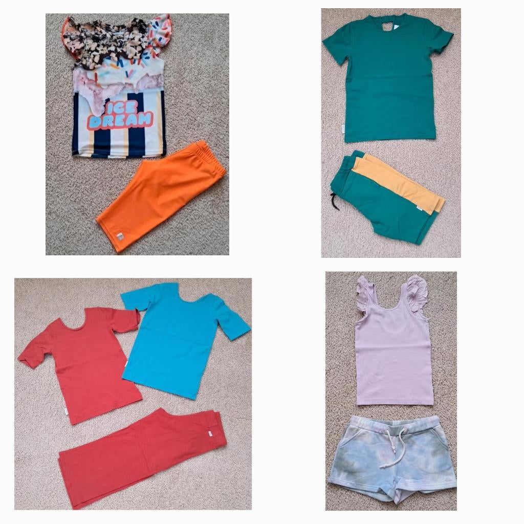 20-dlg pakket kleding meisje, mt 134/140 Molo, Gugguu, PdL, Gebruikt, Setje, Molo, Verzenden