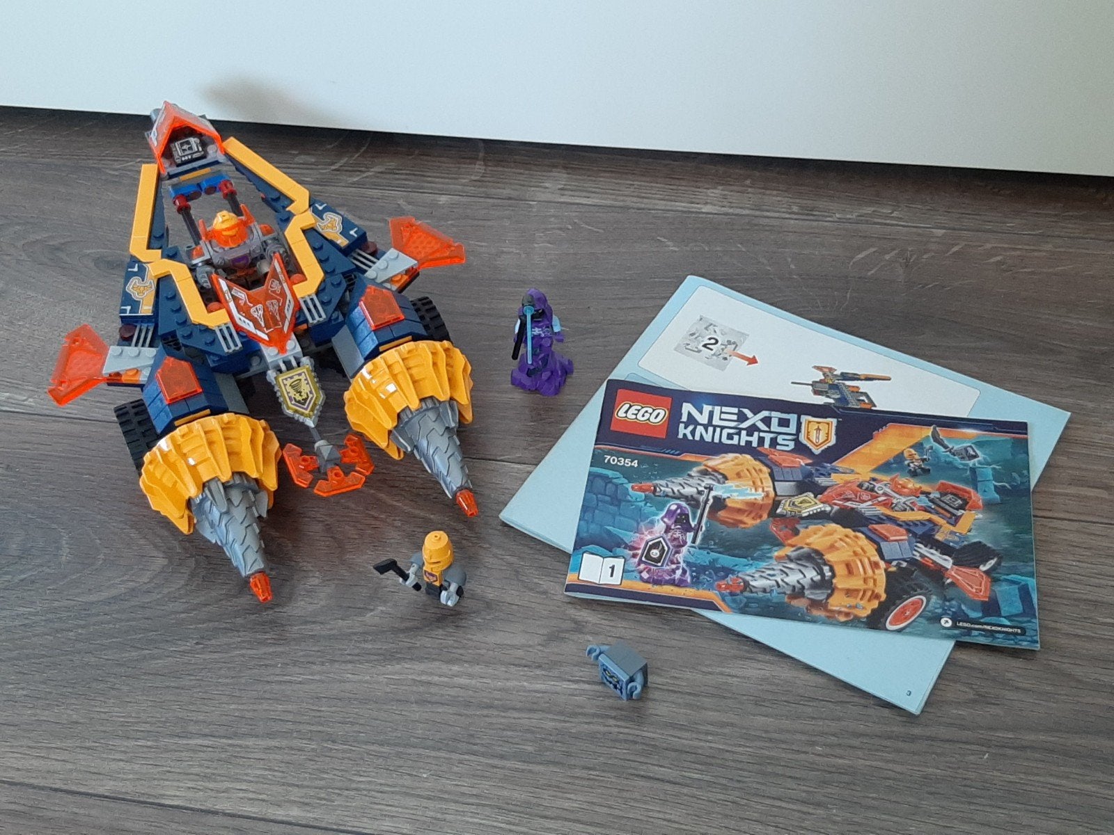 70354 Lego Nexo Knights Axl' -  met instructieboekje, Ophalen, Gebruikt, Overige thema's, Lego
