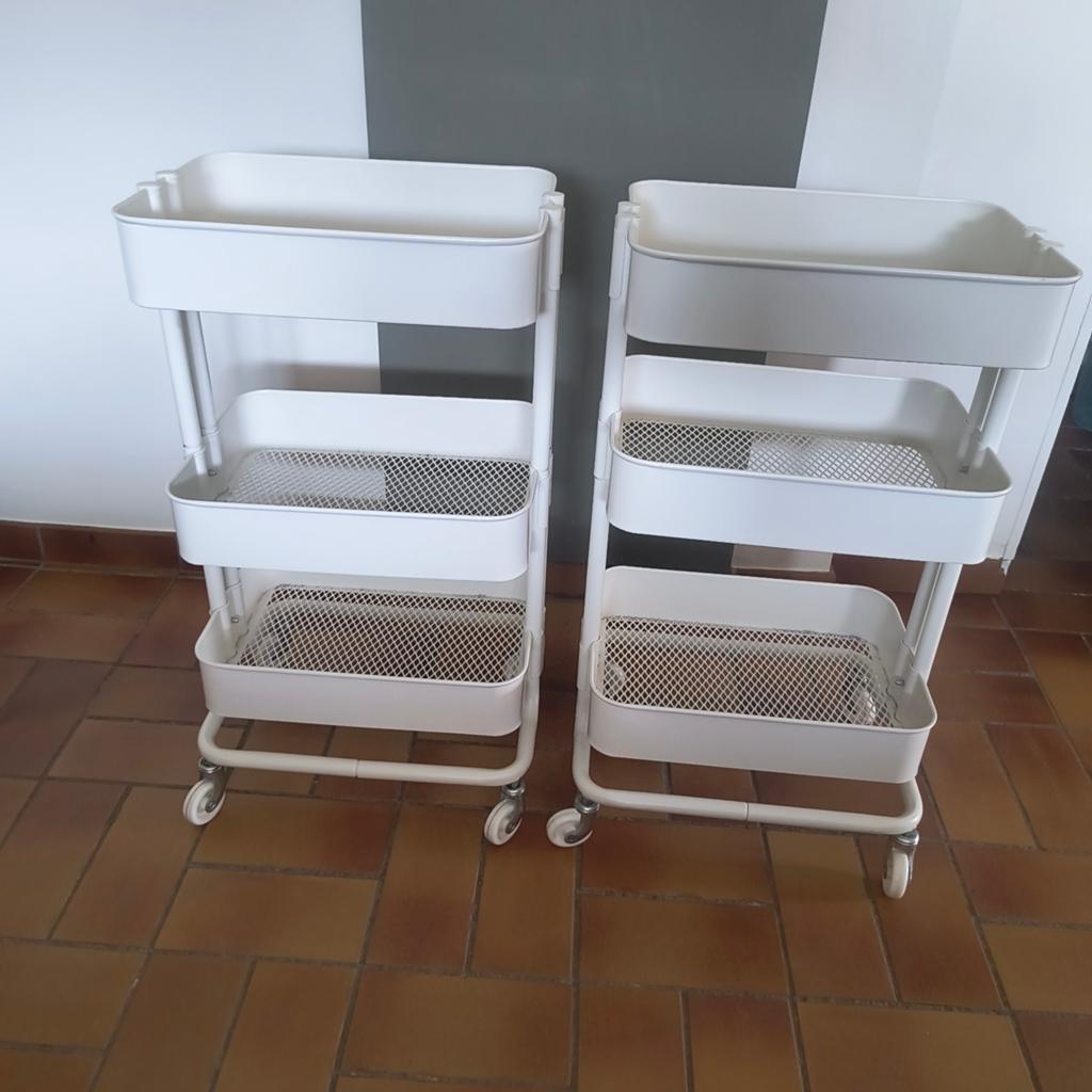 Raskog ikea roltafel, Ophalen