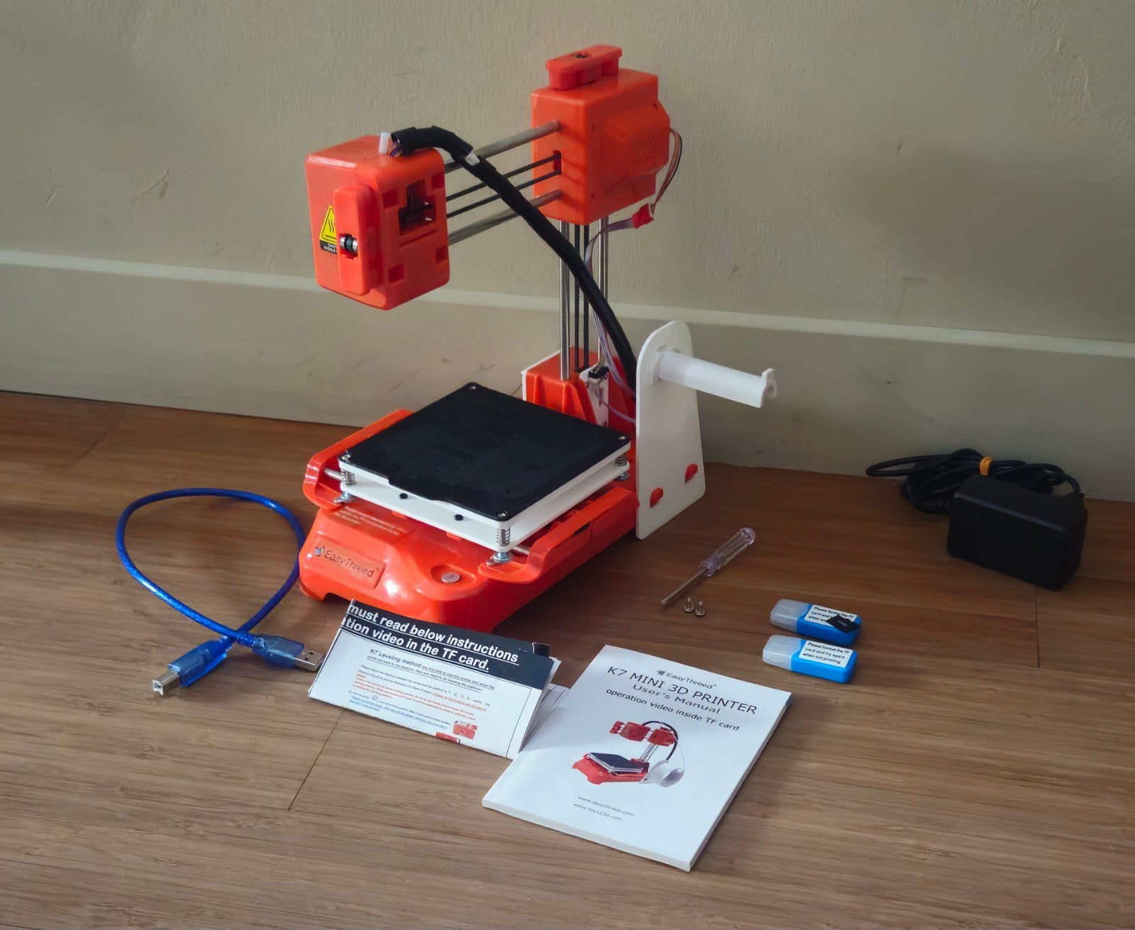 Easy Threed K7 mini, Ophalen, Easy Threed, Zo goed als nieuw, Filament
