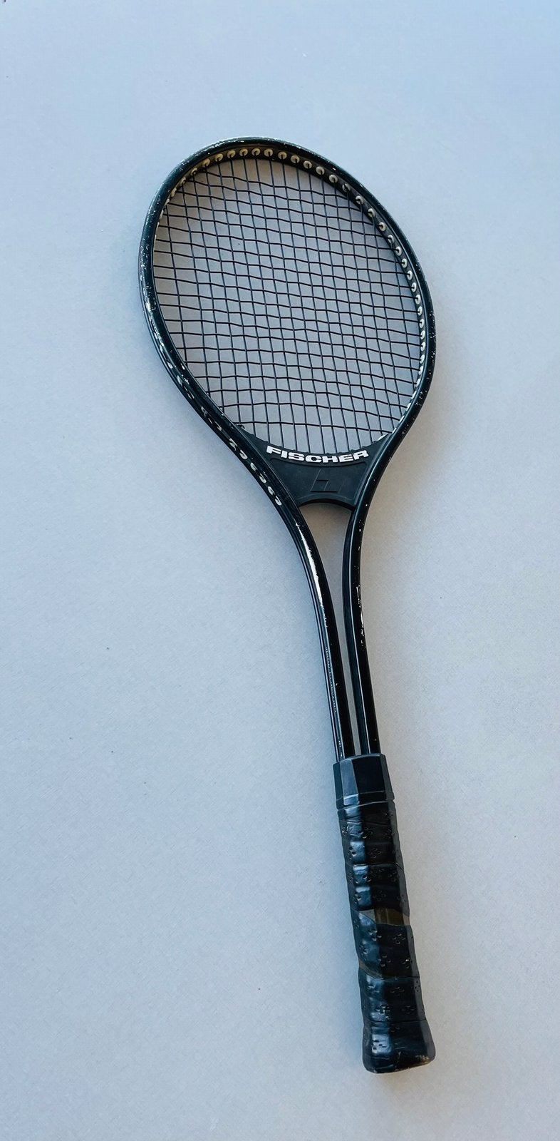 Vintage Fischer M-4 Tennisracket - Klassiek en Goede Staat, Sport en Fitness, Tennis, Overige merken, L4, Ophalen of Verzenden