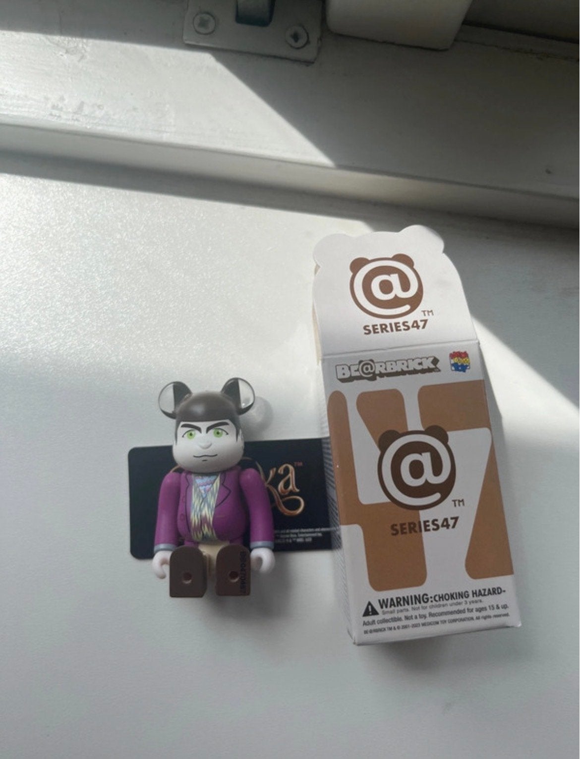 Bearbrick Series 47 Wonka - Nieuw in doos, Ophalen of Verzenden, Nieuw