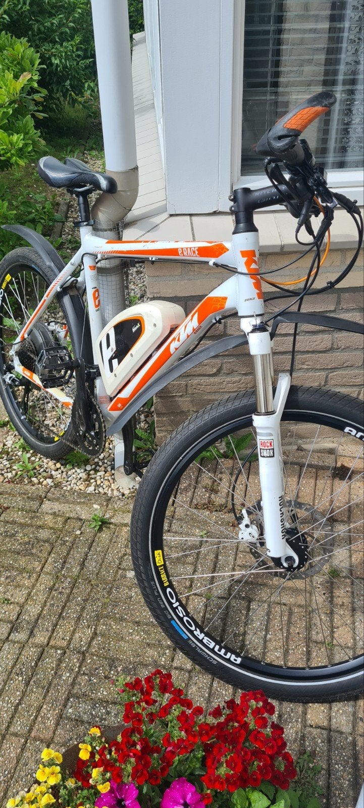 Elektrische mountainbike ktm, Fietsen en Brommers, Overige merken, Gebruikt, Hardtail, 49 tot 53 cm