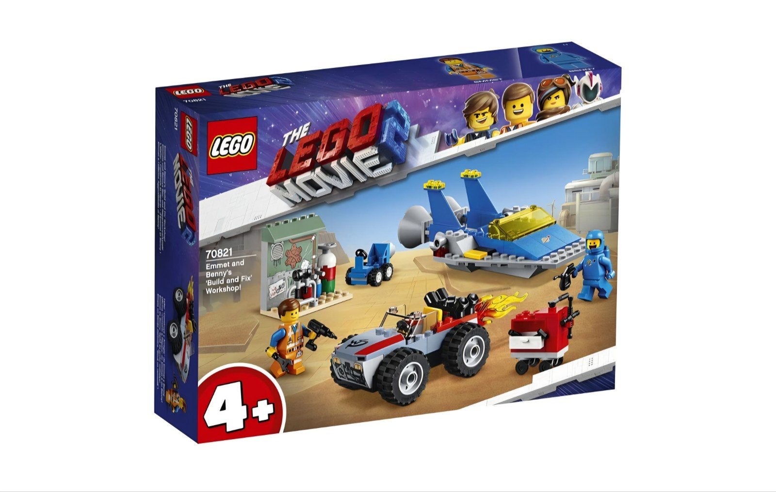 Lego Movie 2: Emmet en Benny's Bouw- en Reparatiewerkplaa, Kinderen en Baby's, Gebruikt, Overige thema's, Lego, Ophalen of Verzenden