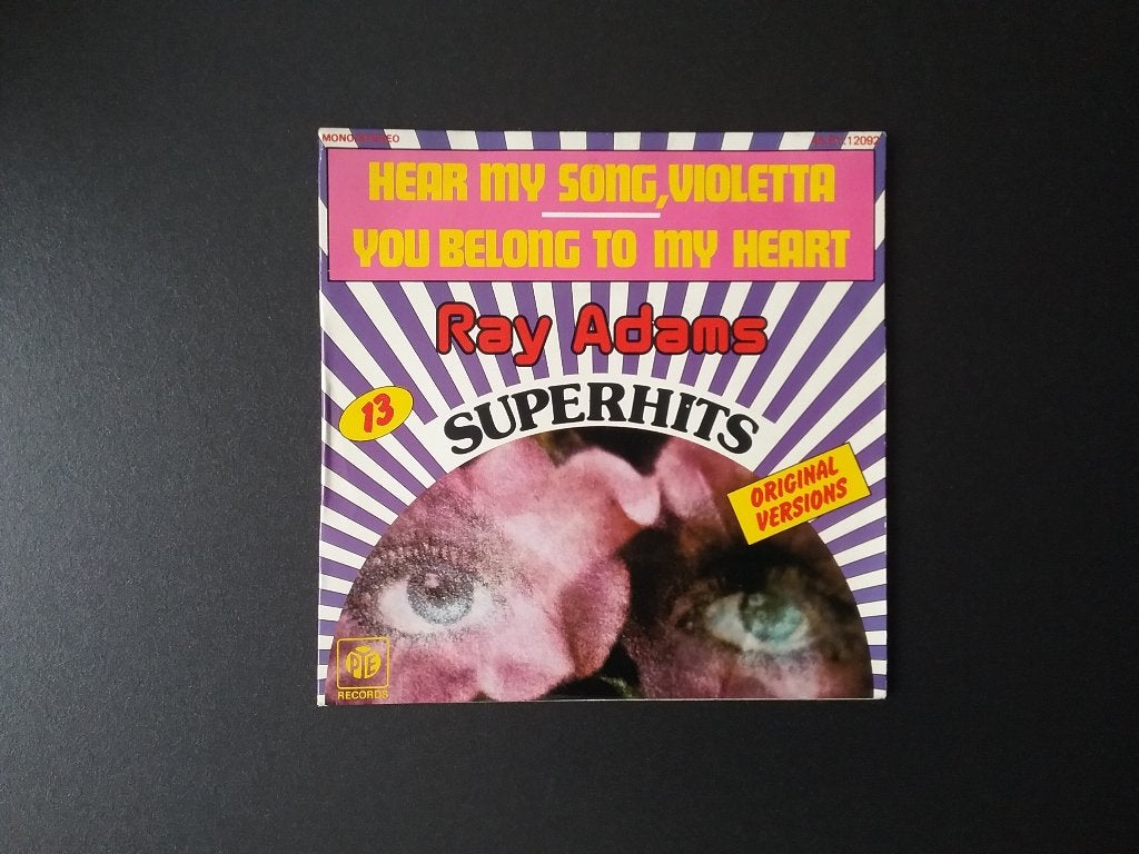 Ray Adams - Hear My Song, Violetta, Cd's en Dvd's, Verzenden, Zo goed als nieuw, 7 inch, Pop