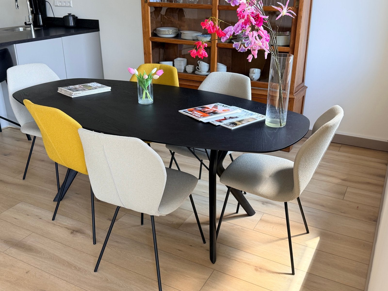 Mobitec Eclipse eettafel - 100x200 cm, Huis en Inrichting, Tafels | Eettafels, Zo goed als nieuw, 100 tot 150 cm, 150 tot 200 cm