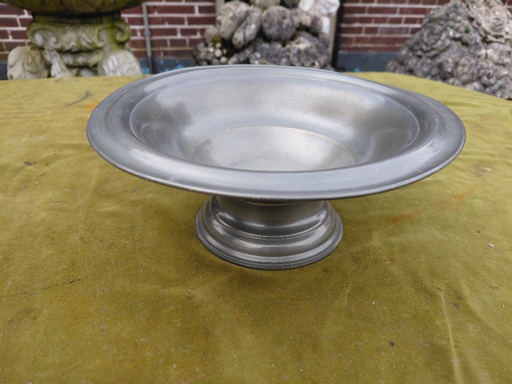 Tinnen fruitschaal, Gelria tin., Antiek en Kunst, Verzenden