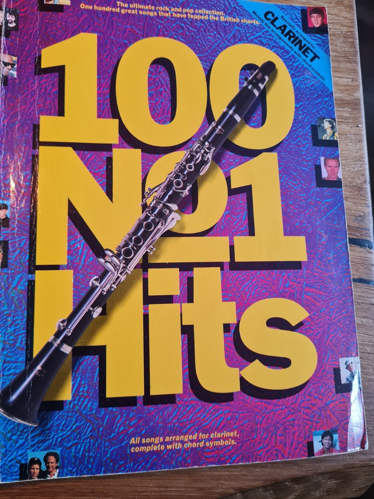 100 No.1 Hits Klarinet Bladmuziek Pop Rock, Muziek en Instrumenten, Bladmuziek, Ophalen of Verzenden, Zo goed als nieuw, Klarinet