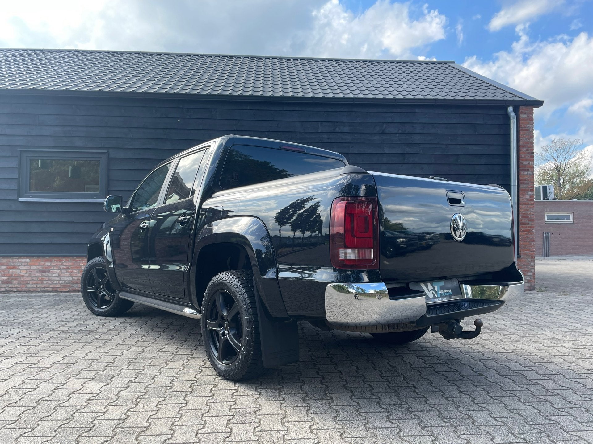 Volkswagen Amarok 3.0 TDI 4Motion - 5 persoons - marge - rol, Automaat, Gebruikt, Zwart, Bedrijf