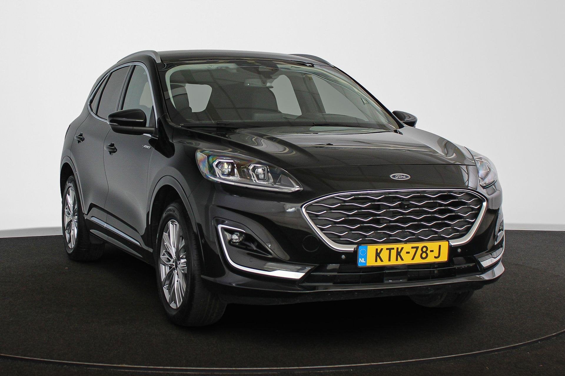 Ford Kuga 2.5 PHEV Vignale Stuur-Stoelverwarming B&O Head-Up, Auto's, 14 kWh, Gebruikt, Euro 6, 4 cilinders