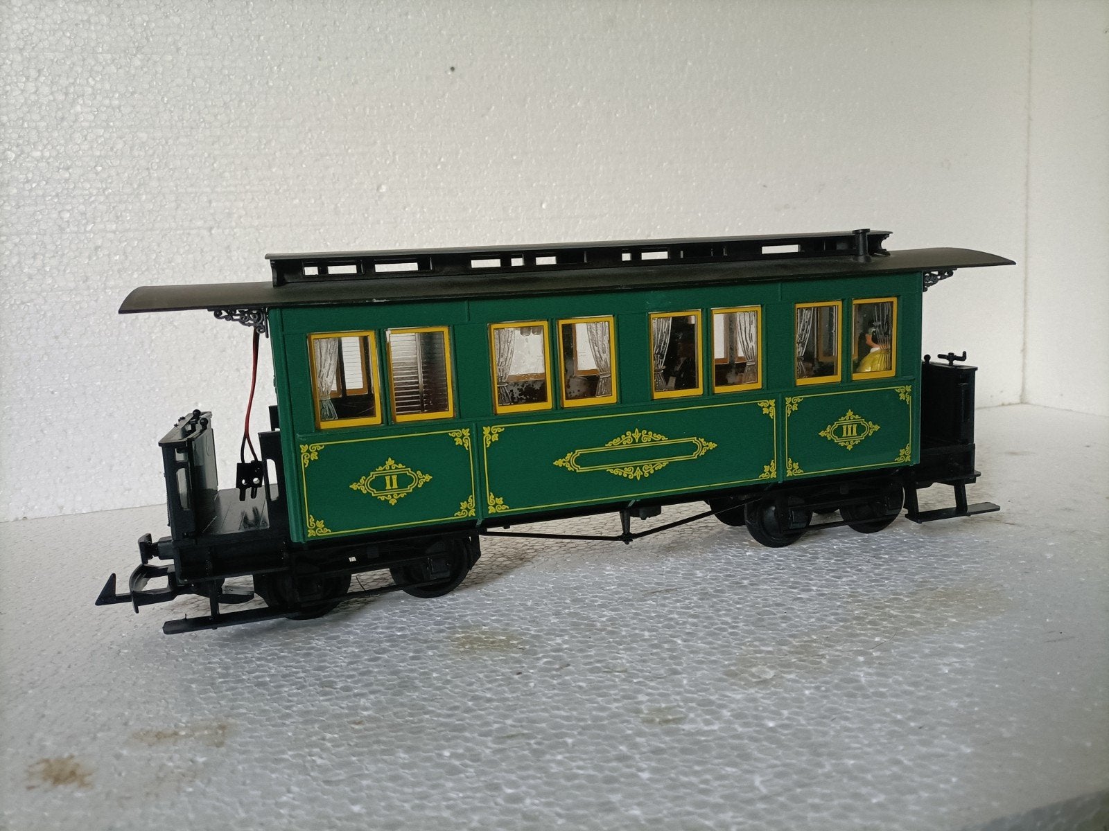 LGB Spoor G - Vierassig Personenrijtuig Barmer Bergbahn, Ophalen, Gelijkstroom, Wagon, LGB