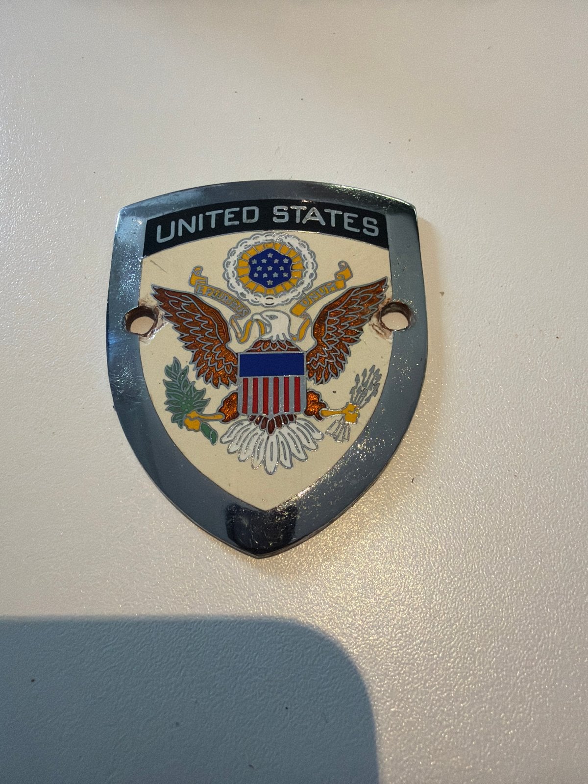 Embleem Verenigde Staten - Vintage Look, Ophalen of Verzenden, Gebruikt