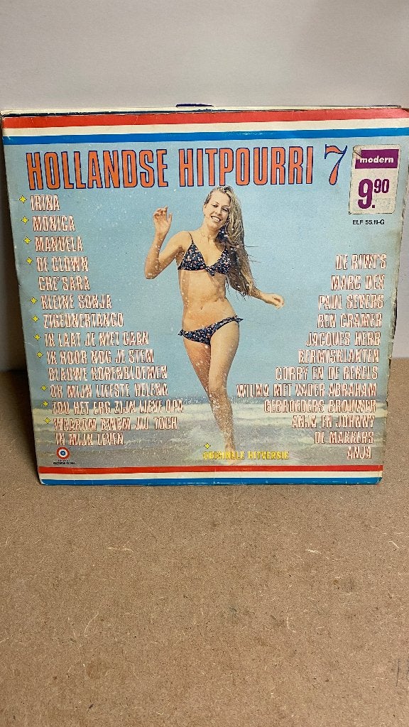Hollandse Hitpourri 7 - Diverse Artiesten LP, Cd's en Dvd's, Vinyl | Nederlandstalig, LP, Gebruikt, Ophalen of Verzenden, Complilatie
