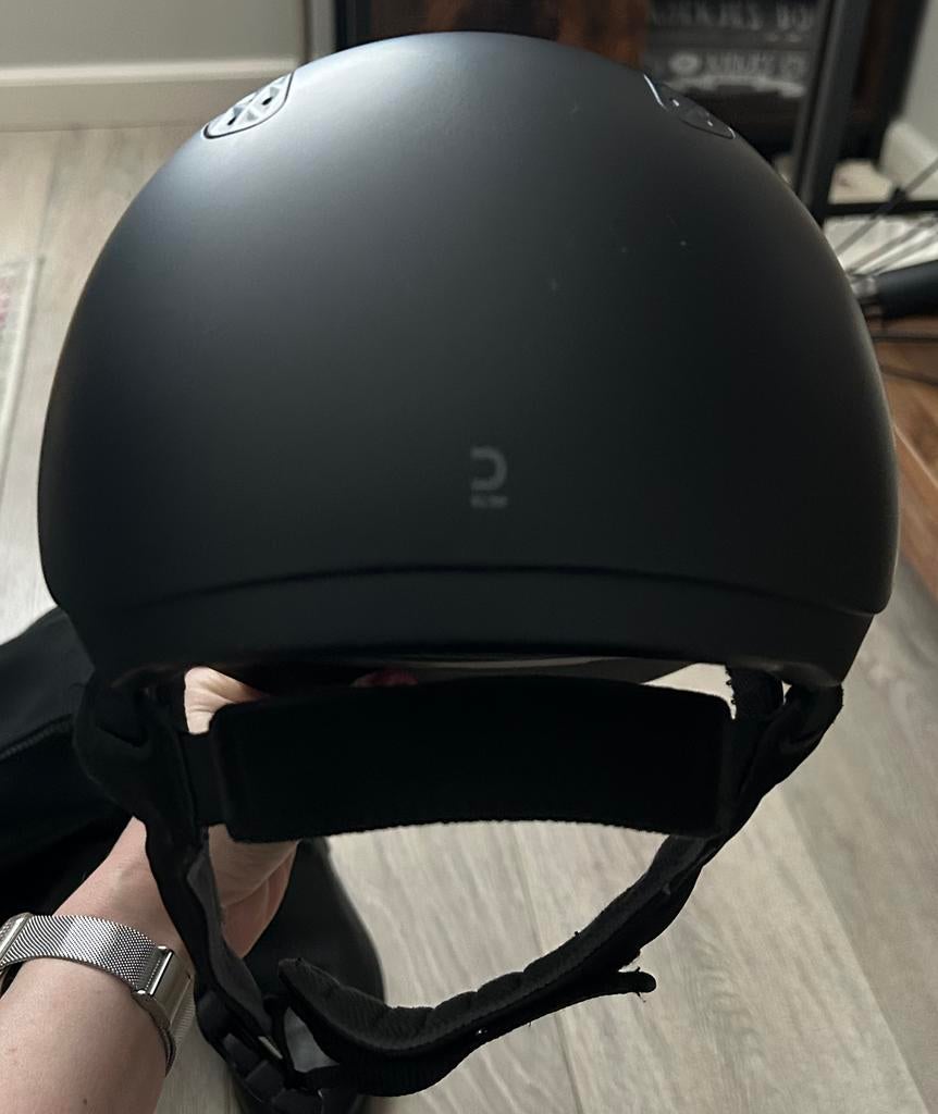 Paardrij cap paardrijcap helm met liner maat 55, Dieren en Toebehoren, Paarden en Pony's | Beschermers, Ophalen, Zo goed als nieuw
