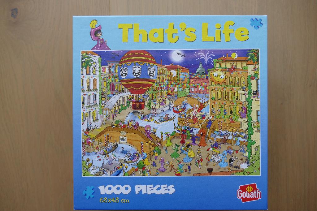 That's Life Venetie Legpuzzel, Hobby en Vrije tijd, Denksport en Puzzels, Ophalen of Verzenden, 500 t/m 1500 stukjes, Zo goed als nieuw