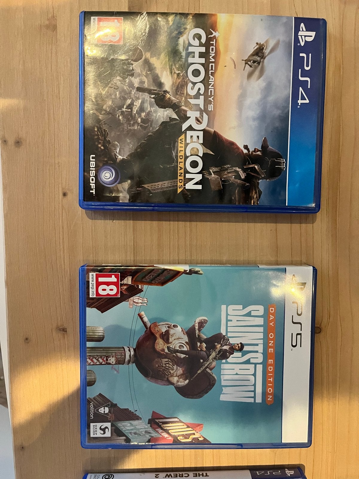 PS4/PS5 games: Call of Duty, Ghost Recon, The Crew 2, Saints, Online, Gebruikt, Vanaf 18 jaar, Shooter