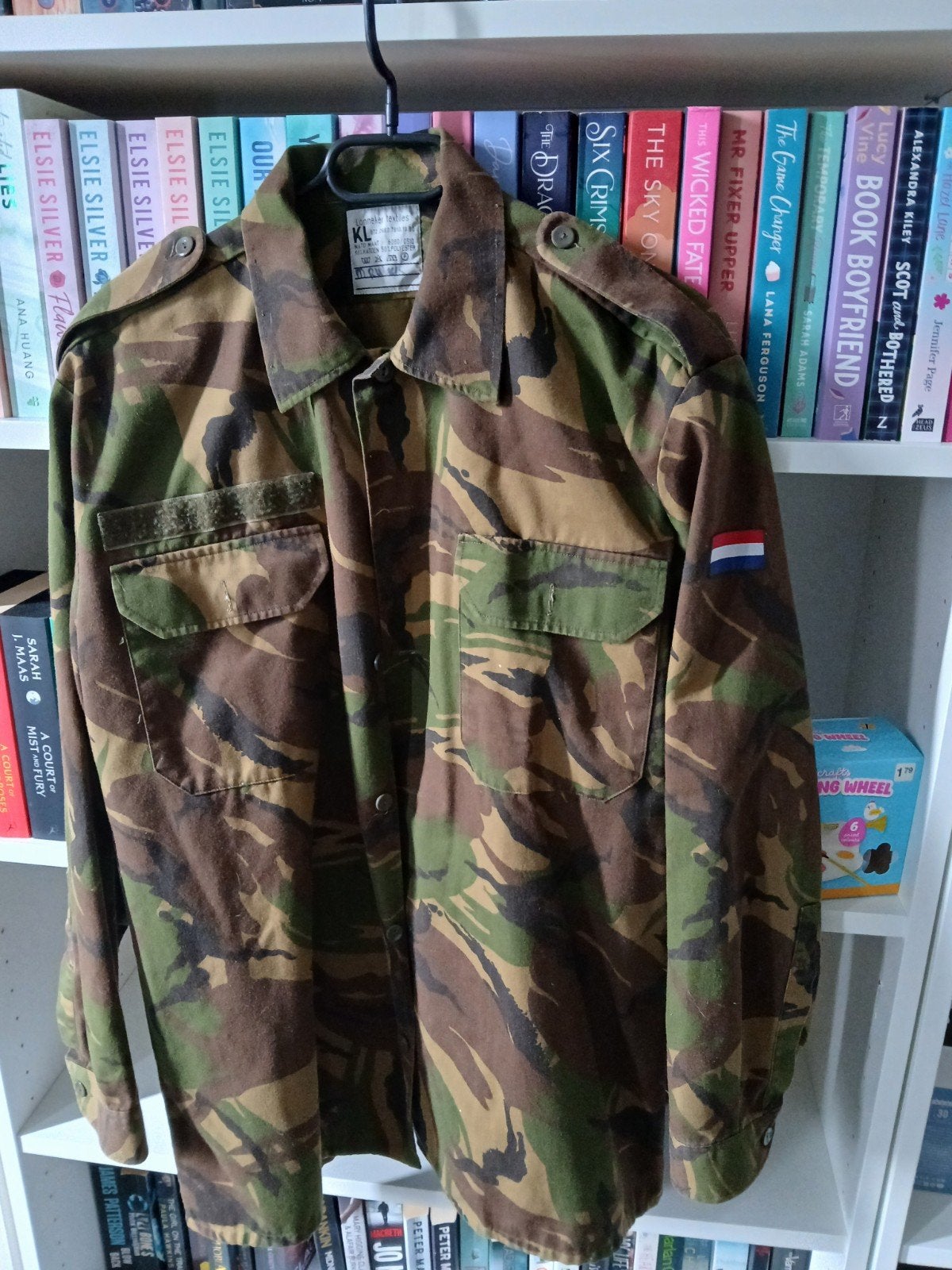 KL Camouflage Jas - Lonnekker Textiles - Maat M, Lonnekker textiles, Ophalen of Verzenden, Gedragen, Meerkleurig