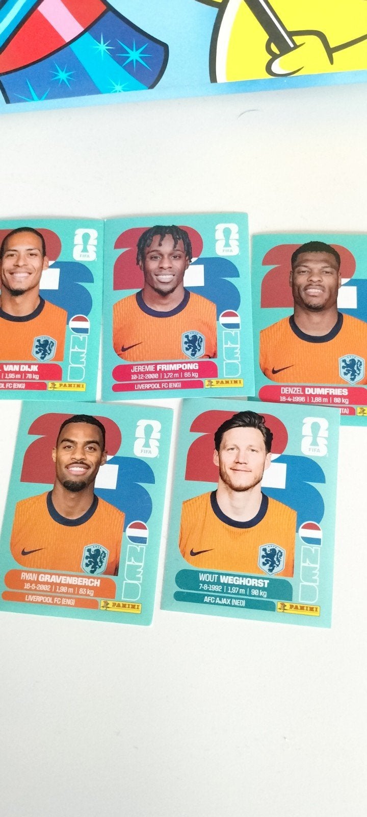 Panini FIFA 23 Adrenalyn XL Oranje Kaarten - 5 Stuks, Ophalen of Verzenden