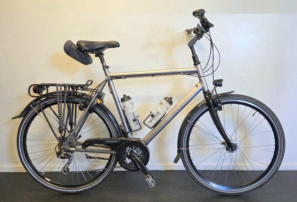 Prachtige  SANTOS Trekking toer-trekking kwaliteit fiets, Fietsen en Brommers, Overige merken, 28 inch, Velgrem, Ophalen of Verzenden