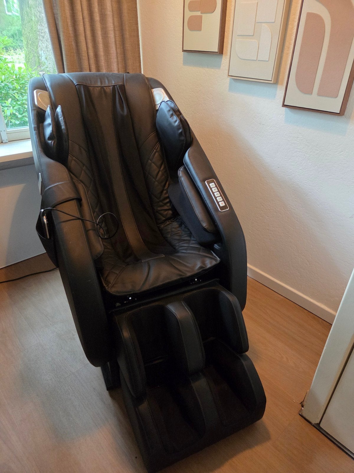 Bumane Cloud Massagestoel - 3D massage chair., Ophalen, Gebruikt, Zwart, Modern, Ergonomisch