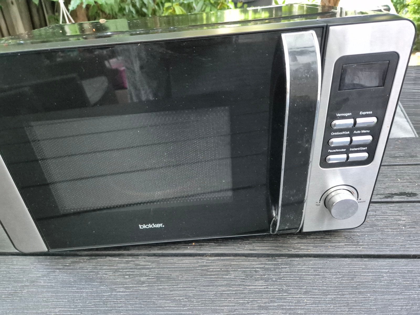 Blokker Magnetron BL-95006 - Zo goed als nieuw, Minder dan 45 cm, Ophalen of Verzenden, Draaiplateau, Vrijstaand