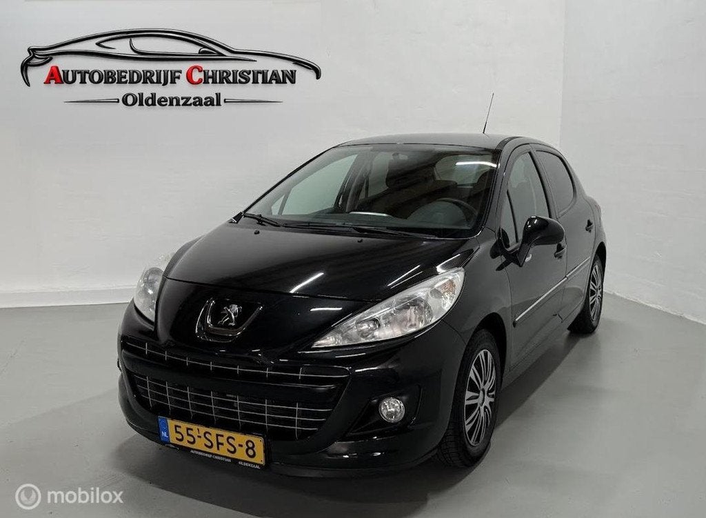 Peugeot 207 1.6 VTi Sportium | AIRCO | TREKHAAK, Voorwielaandrijving, Euro 5, Gebruikt, Zwart