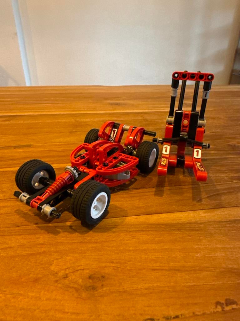 Lego Technic Slammer Racer 8237, Kinderen en Baby's, Speelgoed | Duplo en Lego, Gebruikt, Lego, Ophalen of Verzenden, Technic