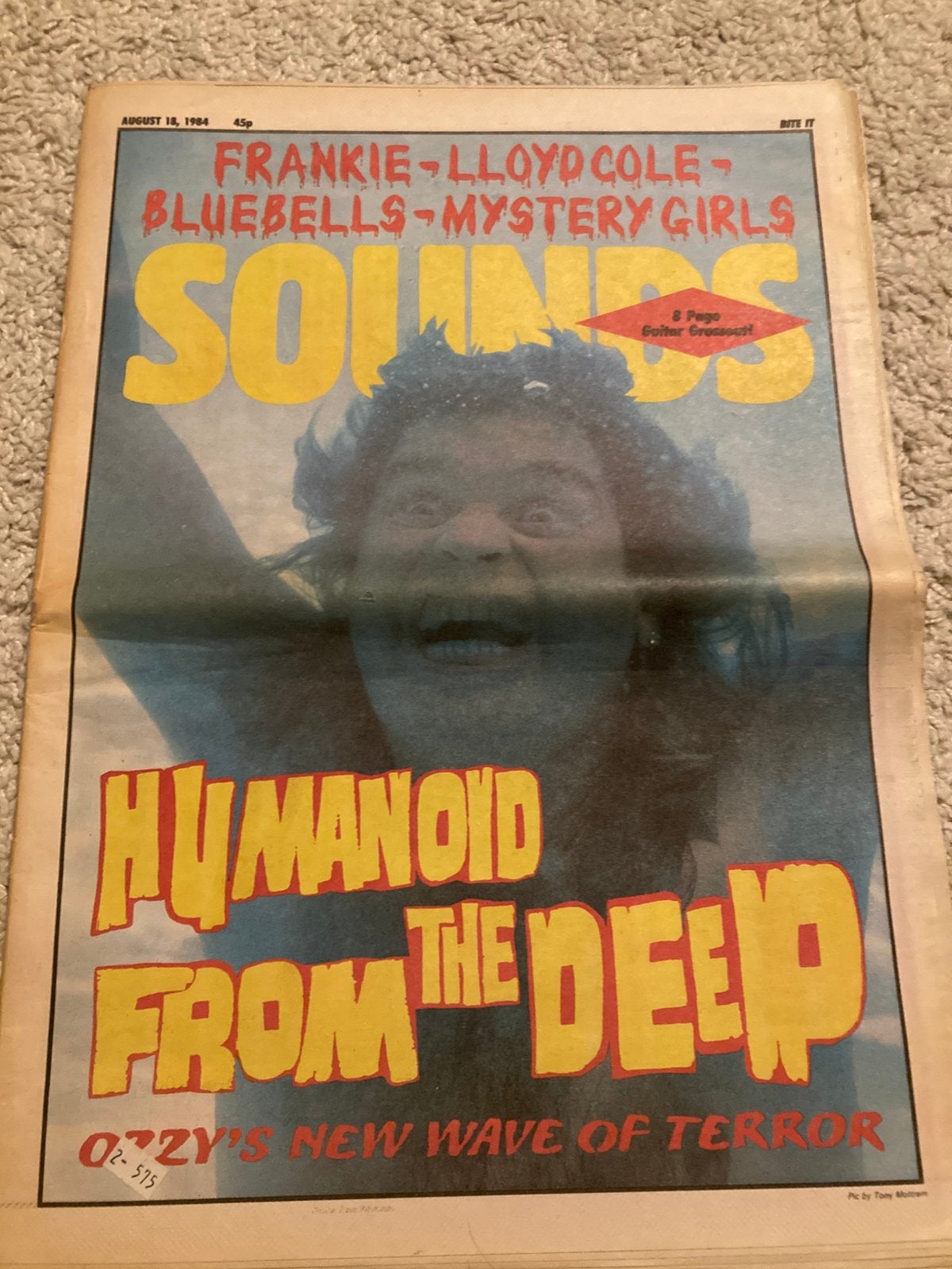 SOUNDS 1984 OZZY OSBOURNE Baby Tuckoo ACCEPT Motörhead COLE, Ophalen of Verzenden, Muziek, Film of Tv
